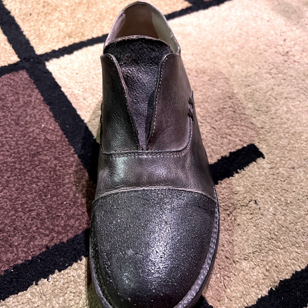 Bed Stu Oxford size 11 grayish black shoes.  Vintage looking purchased 2022.